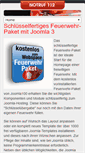 Mobile Screenshot of feuerwehr.joomla100.com